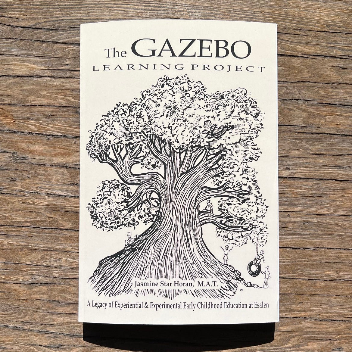 The Gazebo Learning Project: A Legacy of Experiential and Experimental Early Childhood Education at Esalen, front cover on table