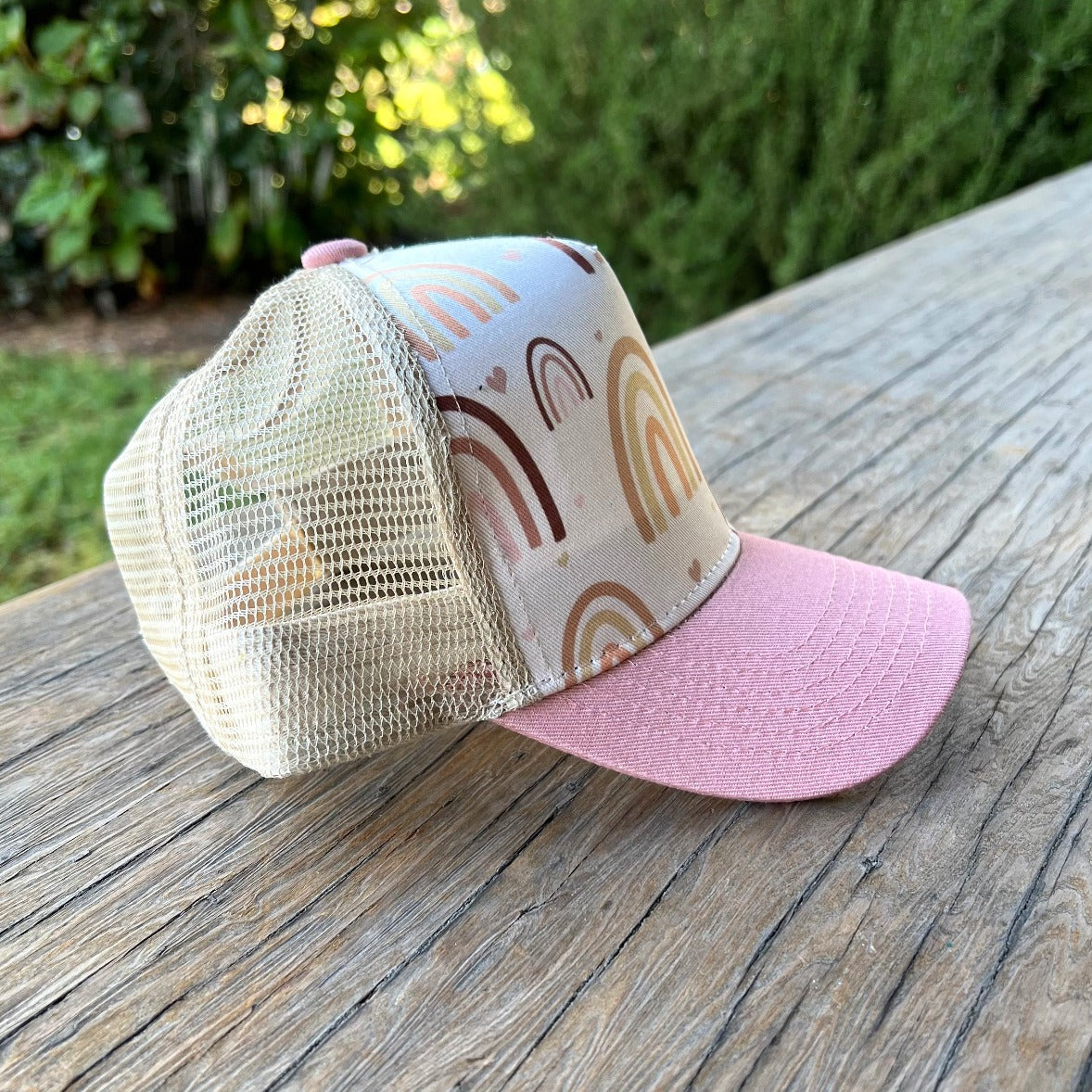 Rainbow Trucker Hat, Toddler Size by Wild Child